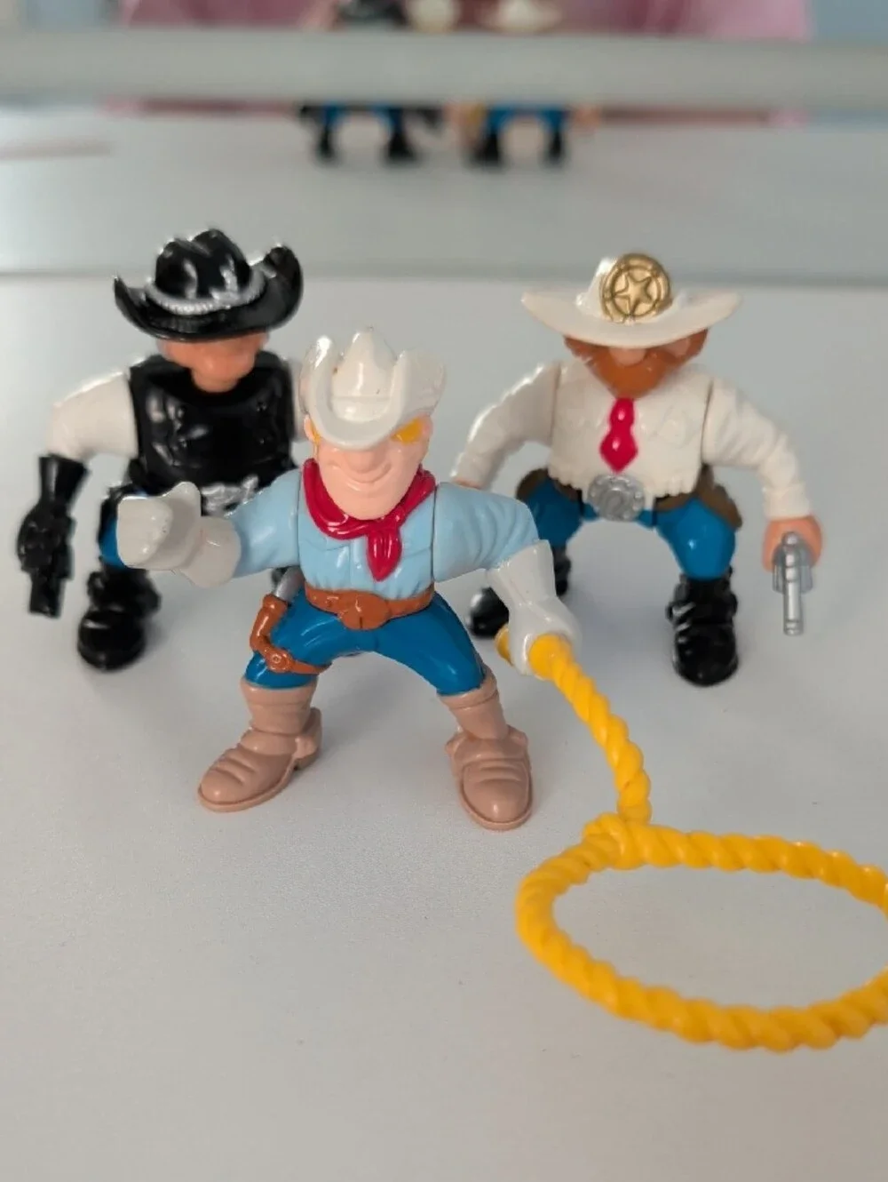 Fisher Price Great Adventures Cow Cowboy Action Figure Vintage '96